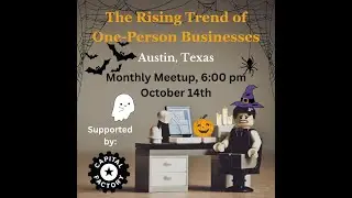 The Rising Trend of 1-Person Businesses Meetup. Singular Sensation:Thriving as a 1-Person Powerhouse