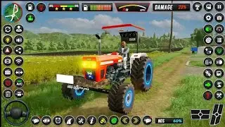 Tractor Driving Indian Simulator 2024 - Grand Real Farming Transport Walkthrough
