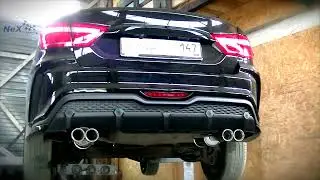 NEX® Lada VESTA. ЭКСКЛЮЗИВ. Раздвоенный глушитель с 4-мя насадками Ø 76 мм. Лучшее