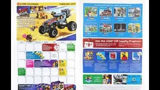 NEW LEGO Store Calendar 2019 Februari