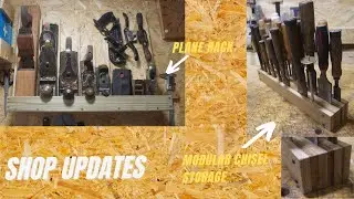 How to make a Simple Plane Rack and Modular Chisel Rack