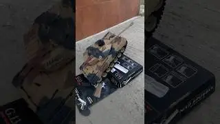 Подосланная перешкод Леопард -2