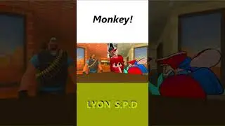 BF,GF and Heavy's reaction to the discord memes (Monkey!) 