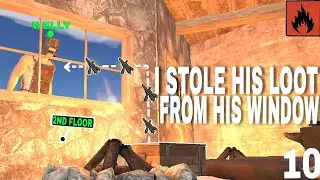 OXIDE/ I CLIMB AND GRAB HIS LOOT FROM HIS WINDOW(Solosurvival) #oxidesurvival
