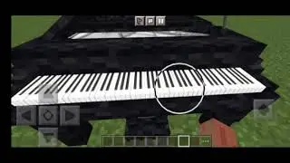 Realistic Piano in Minecraft for @MultiC12