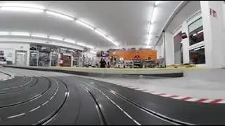 Streckenbesichtigung in der Slotcararena - 360-Grad-Video