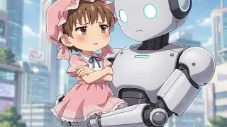 Strange nanny, robot. 