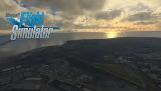 MFS 2020 Вокруг Света на  А321 NEO Гетеборг - Копенгаген Видимость нулевая Full Flight X-Box X