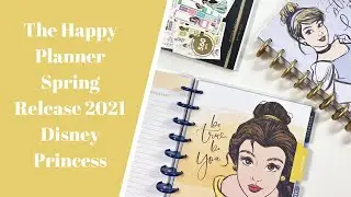 The Happy Planner 2021 Spring Release- Disney Princess Collection