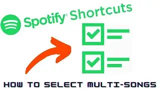 Spotify - Selecting Multiple Songs