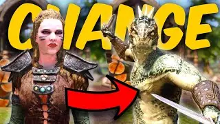 I Changed My Race in Skyrim Anniversary Edition!!!  (How to change your character in Skyrim)