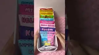 mini pochacco blind bag! ❤️ #sanrio #kawaii#hellokitty#pochacco#asmr #diy #craft#papercraft#blindbag
