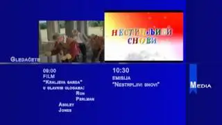 MEDIA TV najava programa Subota JUTRO 07 09 2013
