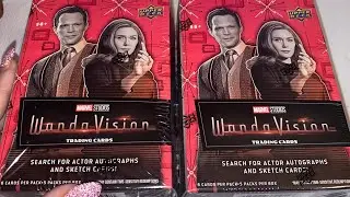 Box Break | 2 x Marvel Studios WandaVision Blaster Box (Upper Deck 2023)