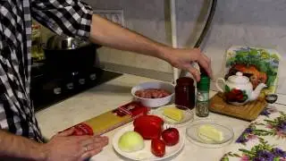 ПРОСТО И ВКУСНО: "Спагетти с томатно-мясным соусом"