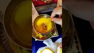 अखंड ज्योति का बत्ती बड़ाये चिमटी का भी इस्तेमाल कर सकते हैं 