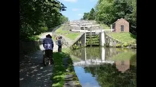 West Yorkshire Country Walk   Five Rise Locks   Leeds Liverpool Canal round