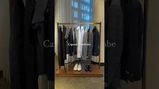 A Capsule Wardrobe is a curated collection of timeless clothes impervious to trends. #HarryRosen
