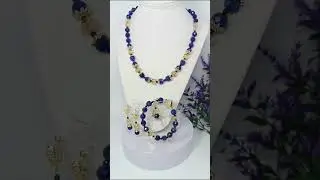 255.Комплект из лазурита
