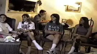 #43 Con't  Jen & Heather with Friends; Jen Sings Playing Guitar  (1996)