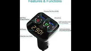 New FM only car stereo with new features and technology