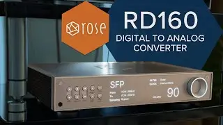 NEW HiFi Rose RD160 DAC at Audio Advice Live 2024! Hidden Screen and High-Precision OCXO Clock