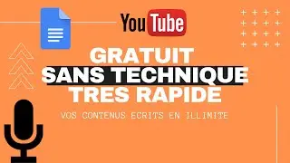Retranscription vidéo audio en texte - Growth hacking de contenu  - Des articles, Ebooks en illimité