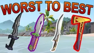 Ranking Every VALORANT KNIFE From Worst To Best
