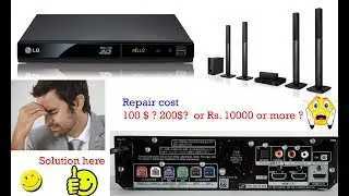 Home Theater repair at home english india