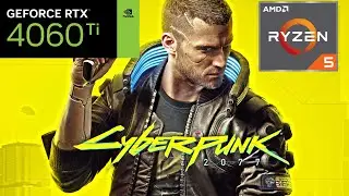 Cyberpunk 2077 Ultrawide Benchmark Test | RTX 4060 TI | Ryzen 5 5600x