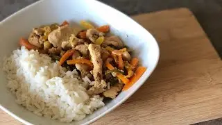 Pôelée Asiatique au Poulet