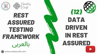 (12) Data Driven | Rest Assured | API Automation | API بالعربى