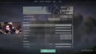 Shroud's new VALORANT crosshair