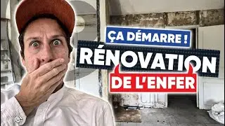 On rénove une passoire thermique (mais pas que...) VLOG #1