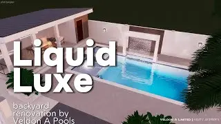 3D rendering of backyard in Central Trinidad