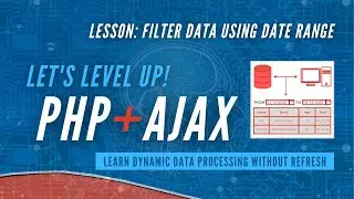 Filter Data using Date Range || Dynamic Data Processing || PHP and Ajax Tutorial