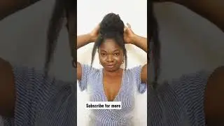 3 Quick and Easy Natural Hair Style For valentine's day. Happy Valentine guys. #lovenotes #short
