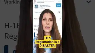H1b Registration system is a DISASTER! #h1b #immigration #stem
