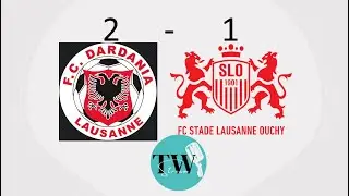 FC Dardania Lausanne I   2 - 1   FC Stade-Lausanne-Ouchy II