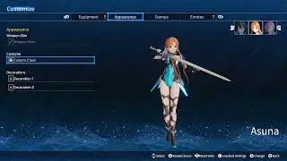 Sword Art Online Fractured Daydream Custom Z Suit Outfit