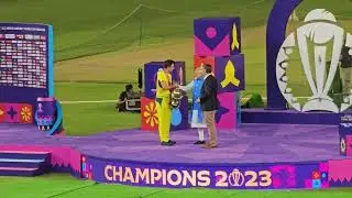 PM Narendra Modi जी Cummins को trophy 🏆 देते हुए ||  CWC 2023 INDIA Vs AUSTRALIA FINAL Match || #cwc