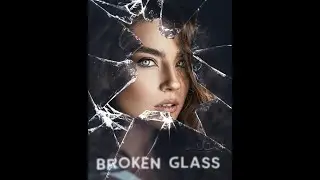 Broken Glass Effect in Photoshop 