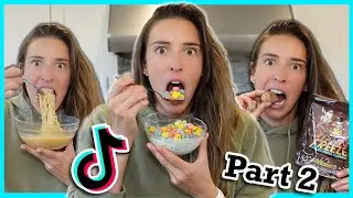Taste Testing TikTok Foods  Pt 2!!!