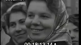 НАША ИСТОРИЯ: 1958 г. – 40 лет Комсомолу. Митинг на Красной площади