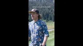 Golfing with professional skiers at Palisades Tahoe