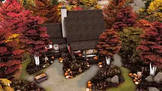 The Sims 4 - Autumnal Family Cottage 🍂🎃🏡 | Speed Build No CC