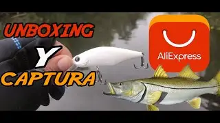 UNBOXING + CAPTURA este SEÑUELO no debe faltar en tu caja de PESCA.