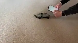 Controlling a LEGO Micro Scout via Swift Playgrounds on iPadOS