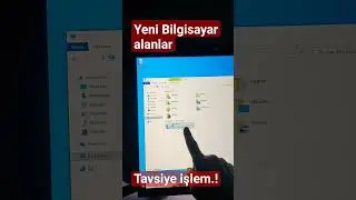 Yeni Bilgisayara veya Tek SSD ye tavsiye işlem