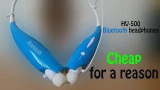 I bought the Cheapest wireless headphones - HV 500 Bluetooth headphones